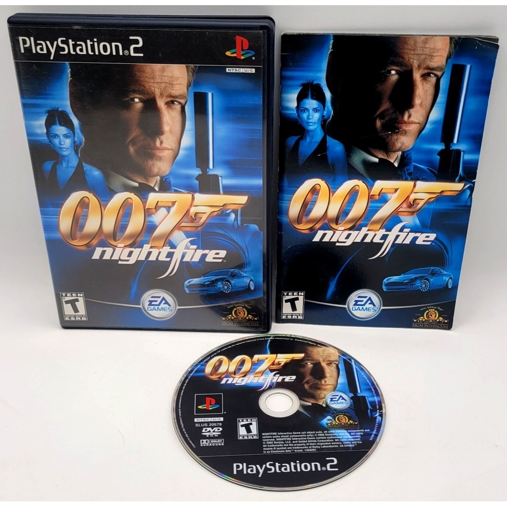 007 Nightfire PlayStation 2 PS2 Game CIB COMPLETE IN BOX